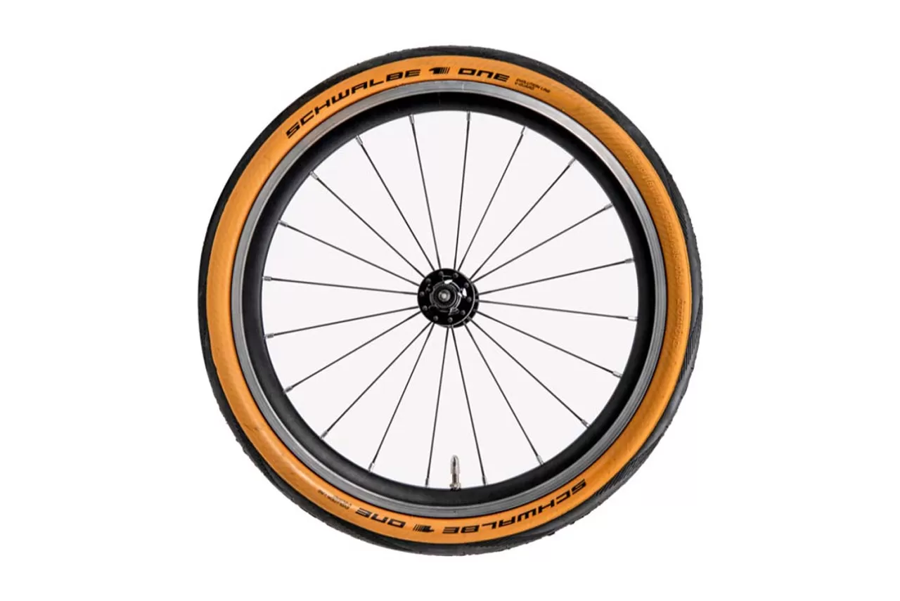 Lốp-vỏ Schwalbe One Tanwall 16' 349-35 cho xe đạp gấp Brompton