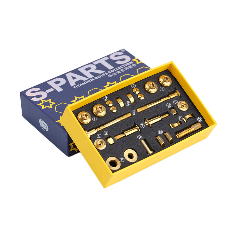 Bộ ốc phanh Titan S - Part - Gold