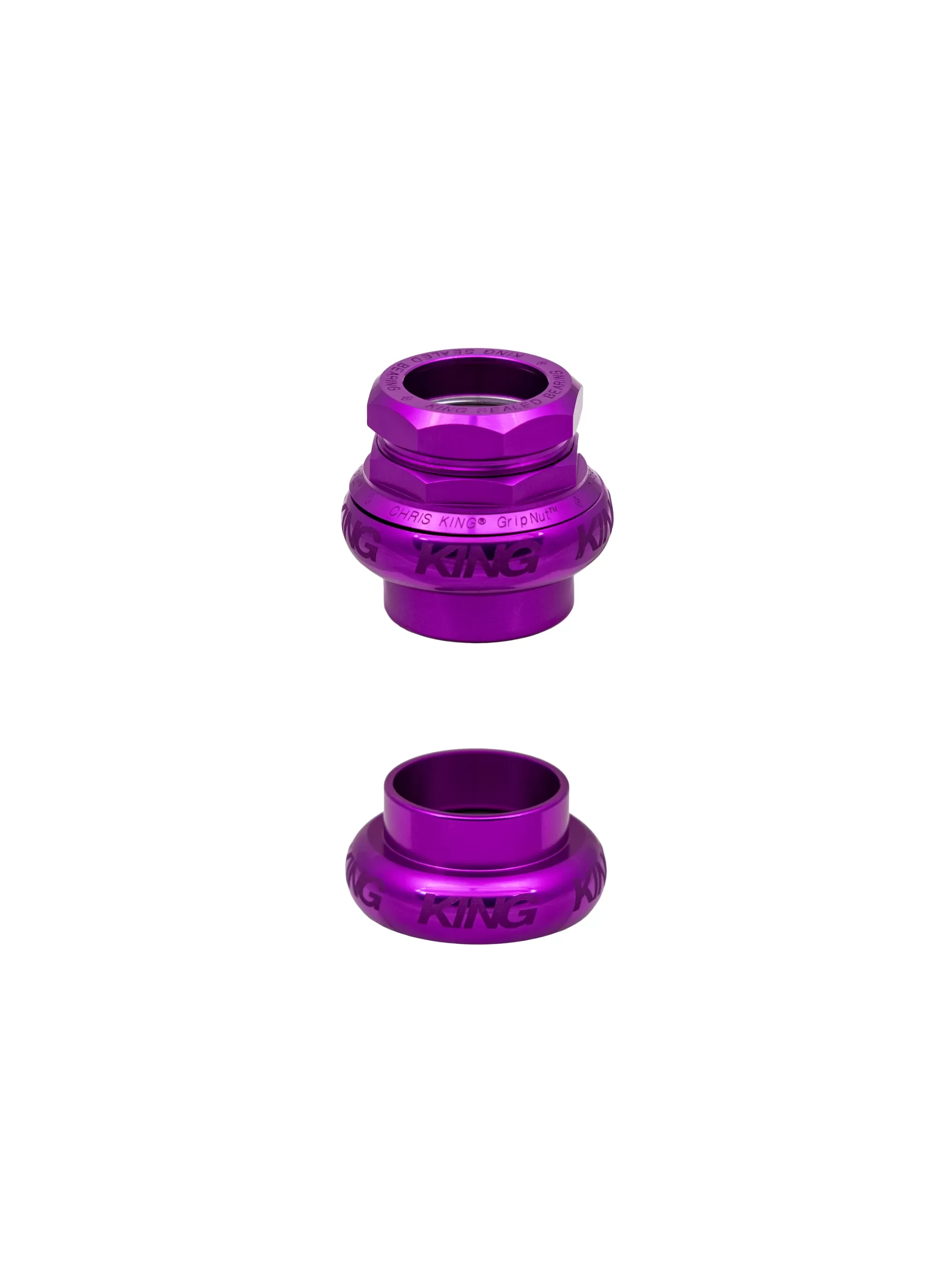 Chén cổ Chris King GripNut™ - Violet