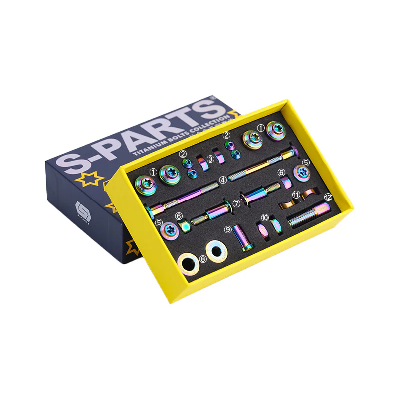 Bộ ốc phanh Titan S - Part - Rainbow