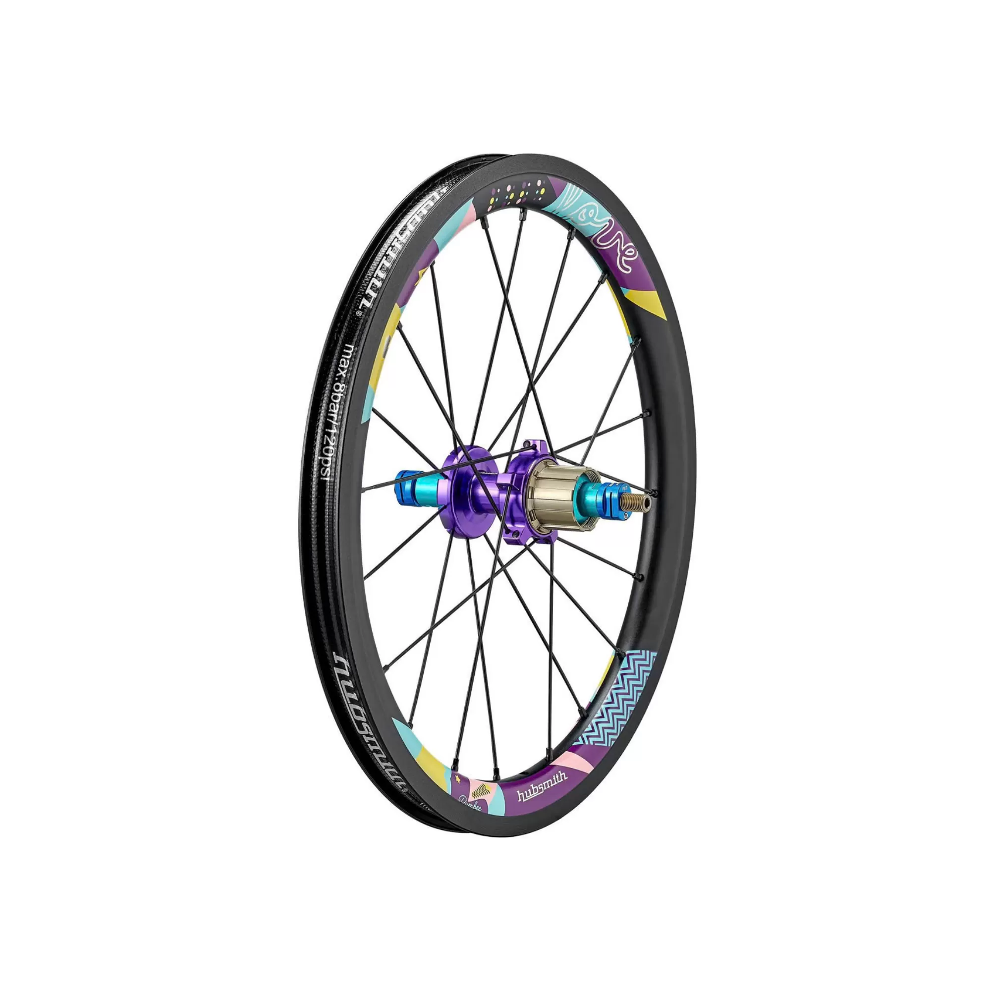 Bộ bánh xe Hubsmith HS-Bumbee 7 Speed Love Edition II (CE) Sand Black