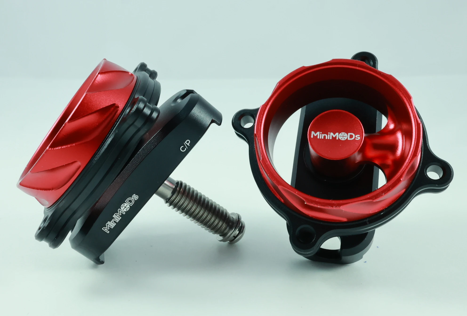 Bộ Khoá Bản Lề Brompton MiniMods Hinge Clamp Red