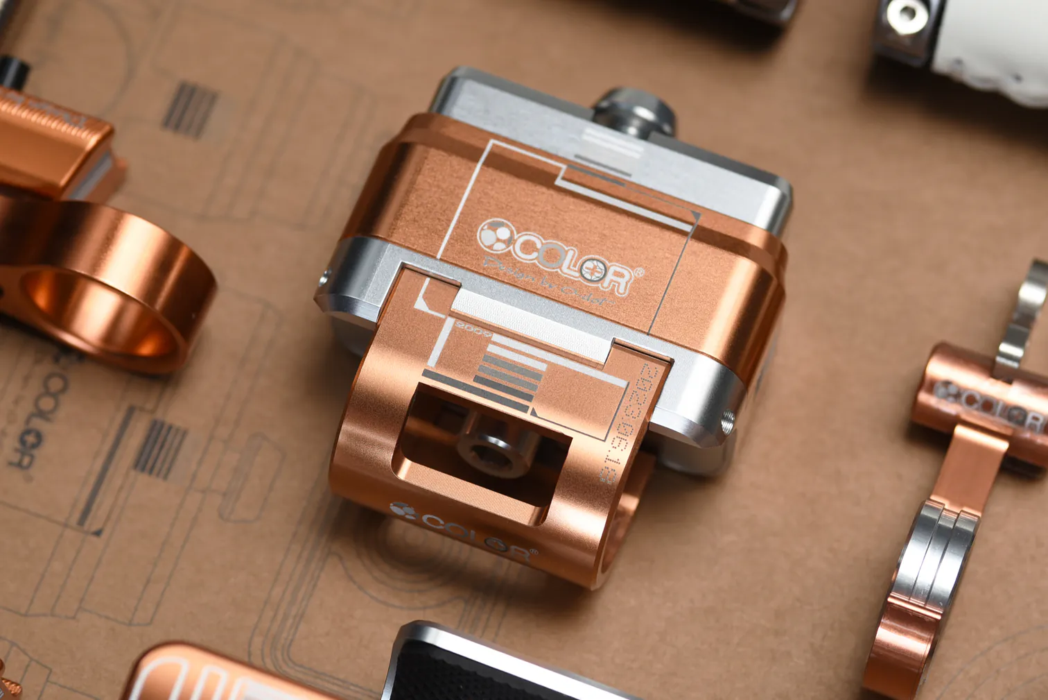 Bộ Giảm Xóc Colorplus BRS03 Rose Gold