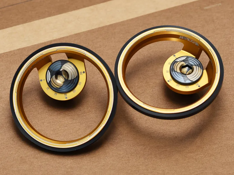 Bánh Xe Phụ Cho Brompton Colorplus Easy Wheel BRER03T Sand Gold