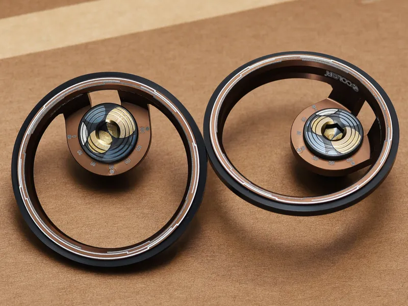 Bánh Xe Phụ Cho Brompton Colorplus Easy Wheel BRER03T Bronze