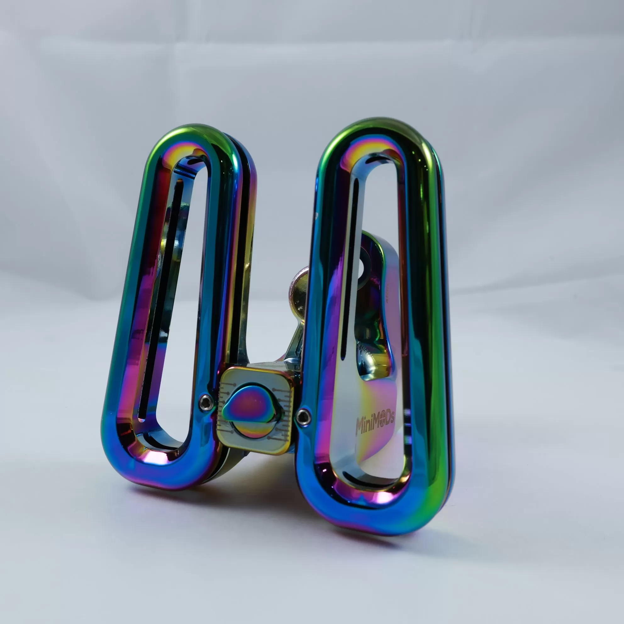 Mũi Heo | Front Carrier Block MiniMods Màu TiTan Cầu Vồng (Rainbow Titanium)