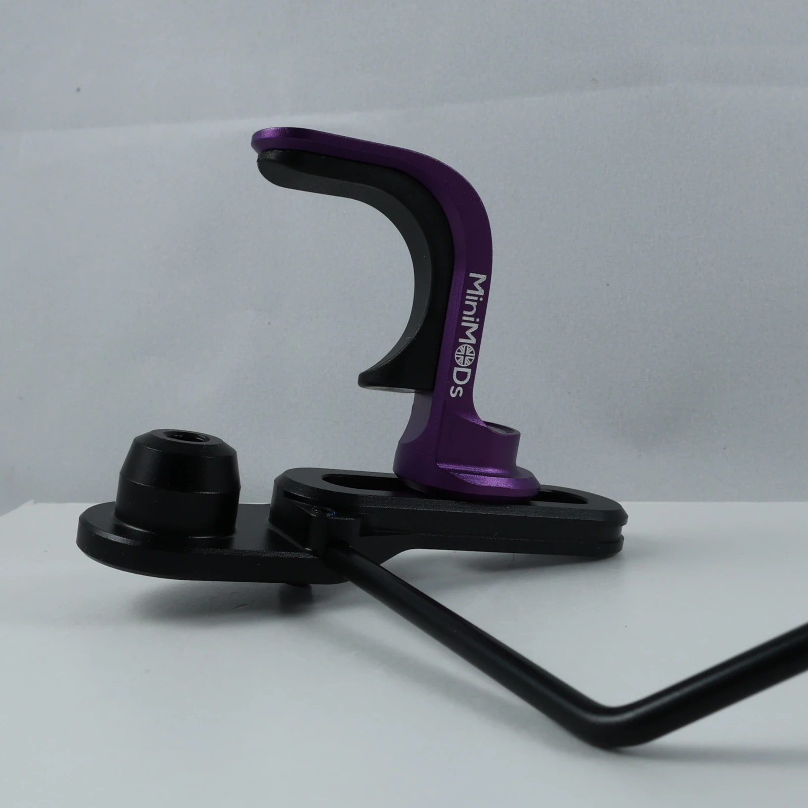Móc Cài Bánh Trước Brompton Minimods Front Axle Hook Purpre