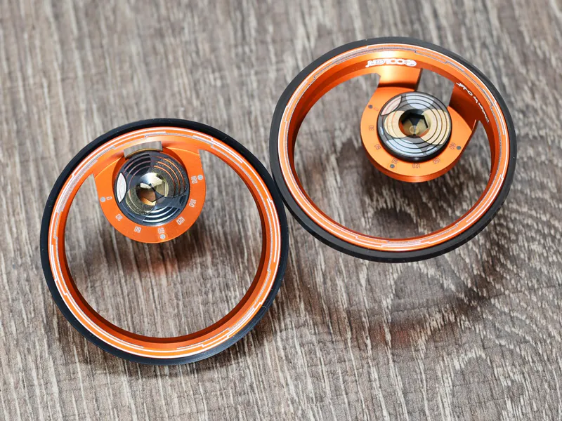 Bánh Xe Phụ Cho Brompton Colorplus Easy Wheel BRER03T Orange