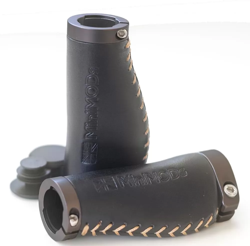 Tay Nắm MiniMODs Premium Leather Black
