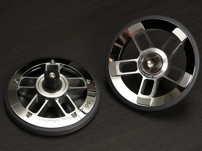Bánh Xe Phụ Cho Brompton Colorplus Easy Wheel BRER02 Chrome