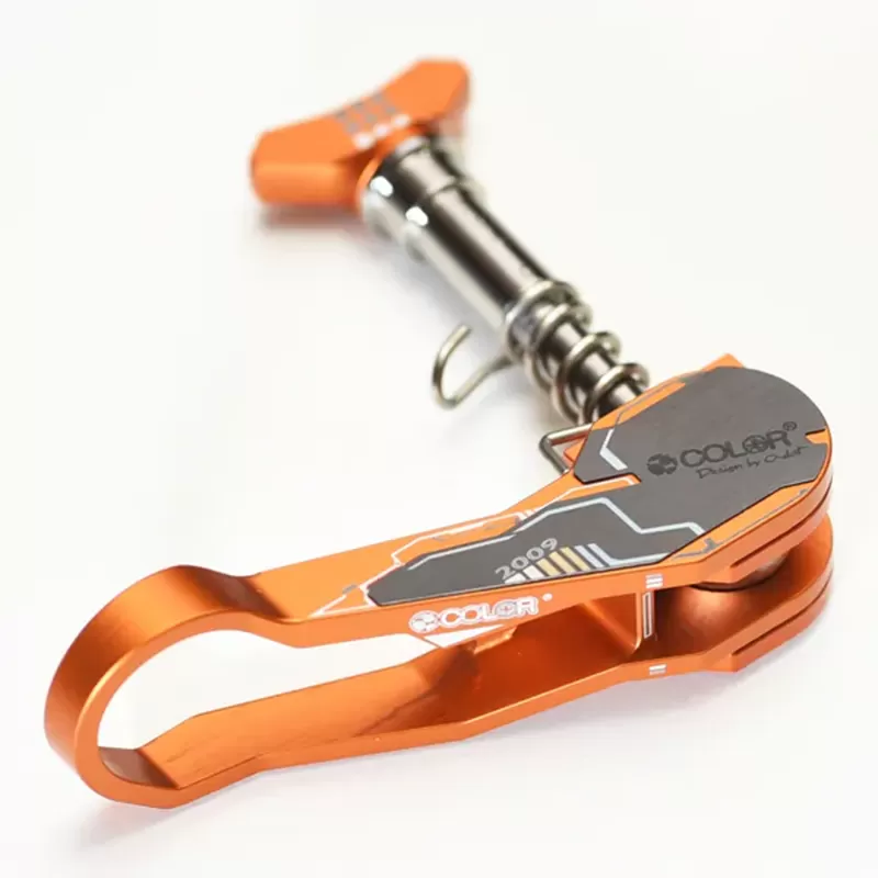 Khóa Cọc Yên ColorPlus T-Line Seatpost QR Set Orange