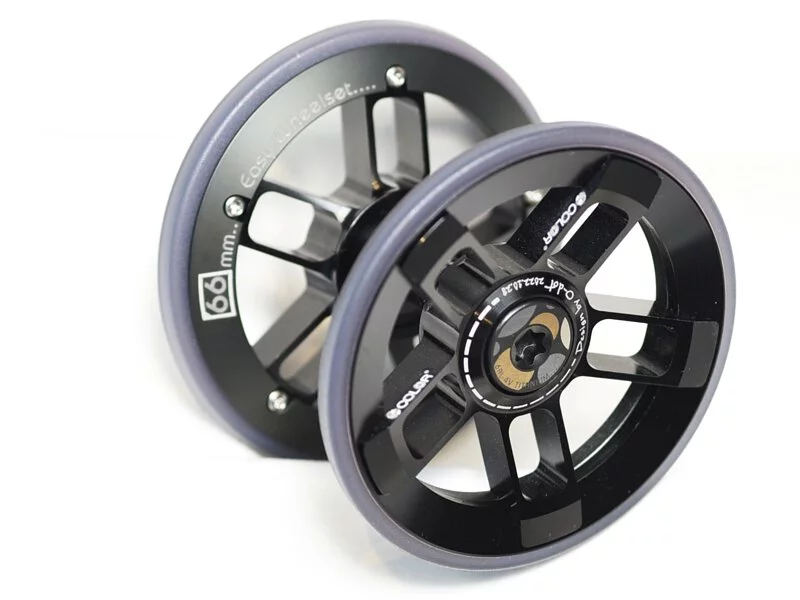 Bánh Xe Phụ Cho Brompton Colorplus Easy Wheel BRER02 Black/Matte Black