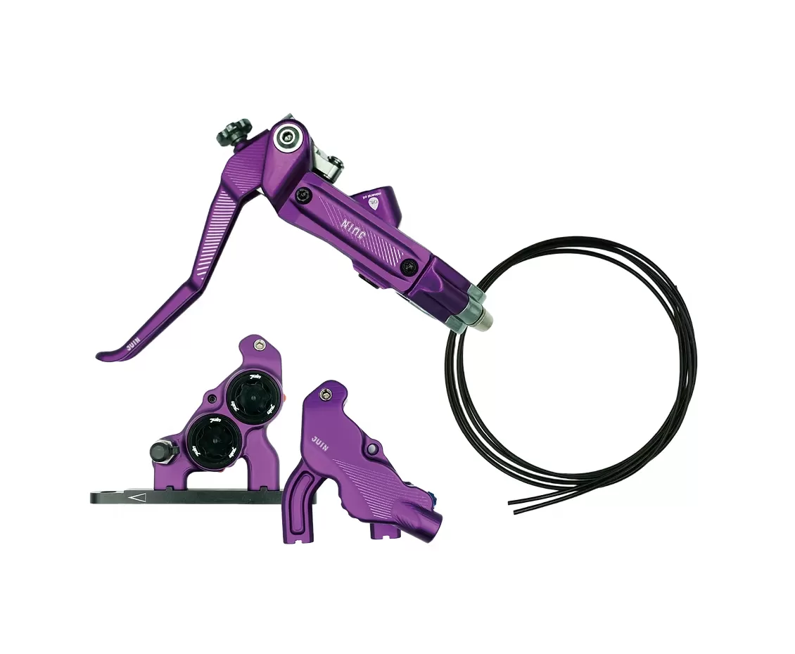 Bộ Phanh Brompton G-LinePh Juintech JF401 4-Piston Purple