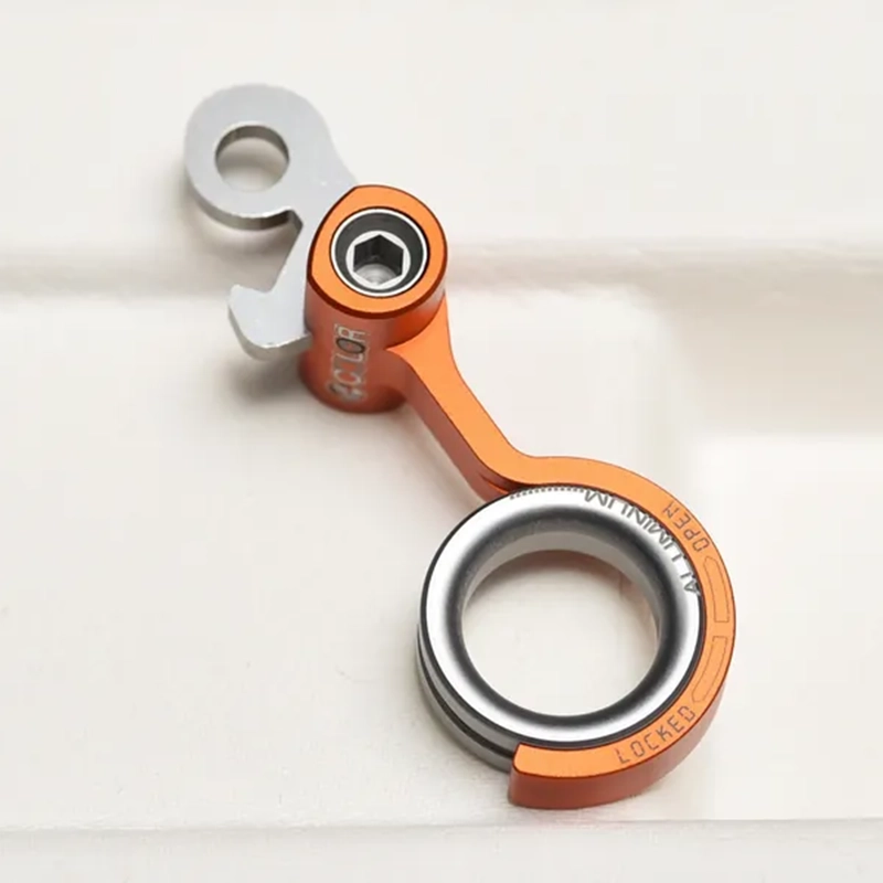 Bật lẫy khóa cọc yên Colorplus Rear Frame Clip Orange - Matte Grey