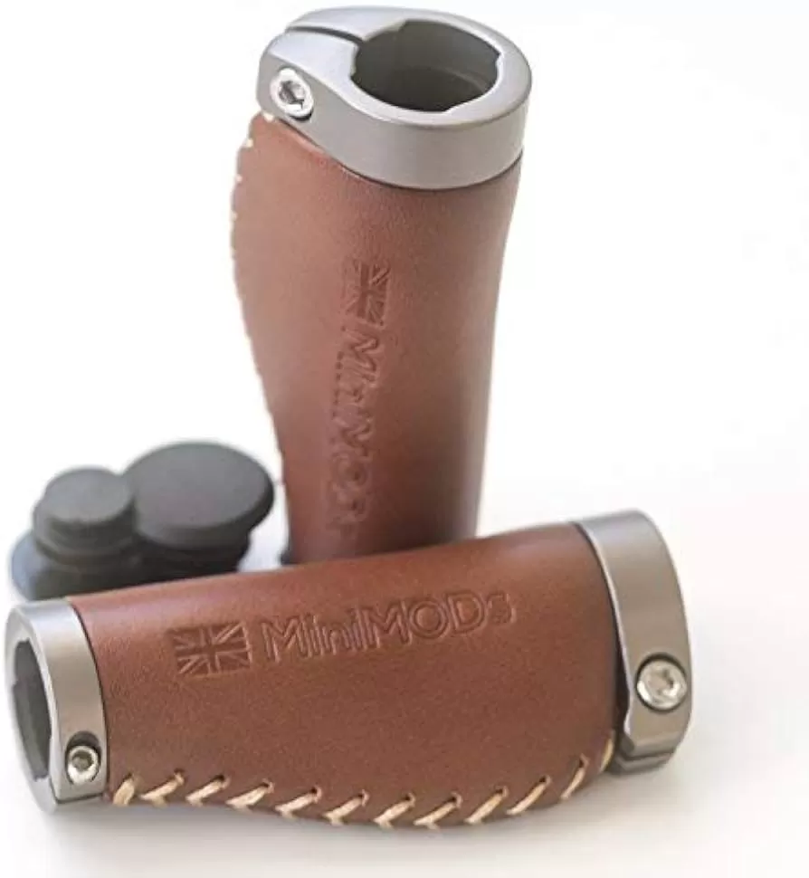 Tay Nắm MiniMODs Premium Leather Brown