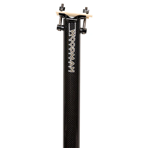 Cọc yên carbon Woodman Carbo GT2 Ti - Glossy