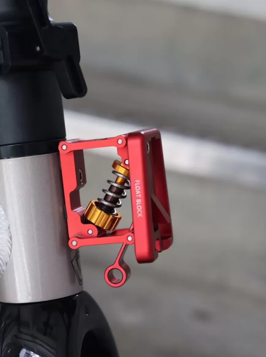 Mũi Heo | Front Carrier Block Brompton G-Line Juintech Grey