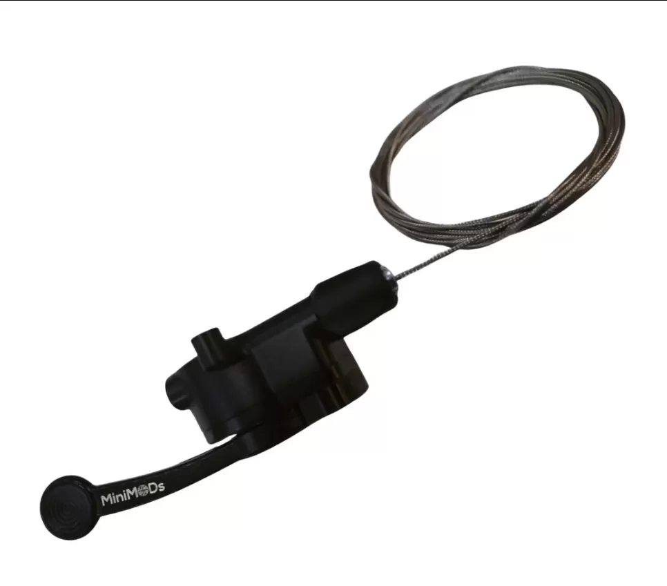 Tay đề Minimods Tadpole 7 Speed Thumb Shifter - Black