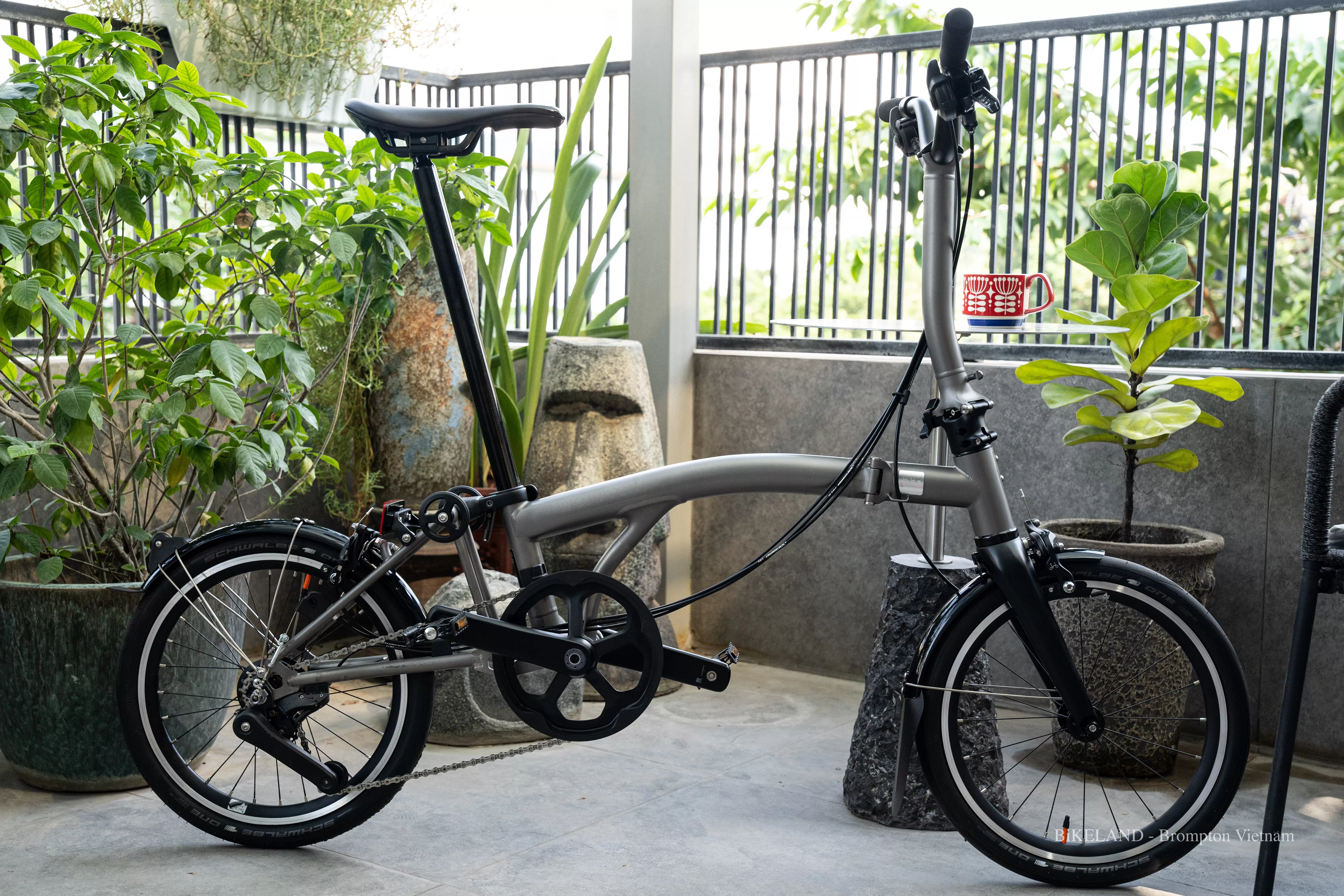 Xe Đạp Gấp Brompton T Line 12 Speed Tay M Ký Gửi
